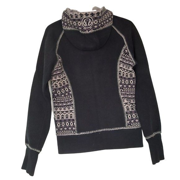 Lululemon Fair Isle Knit Hoodie 8 Special … - Picture 4 of 11